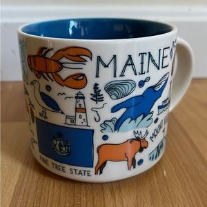 NEW Starbucks Maine Mug